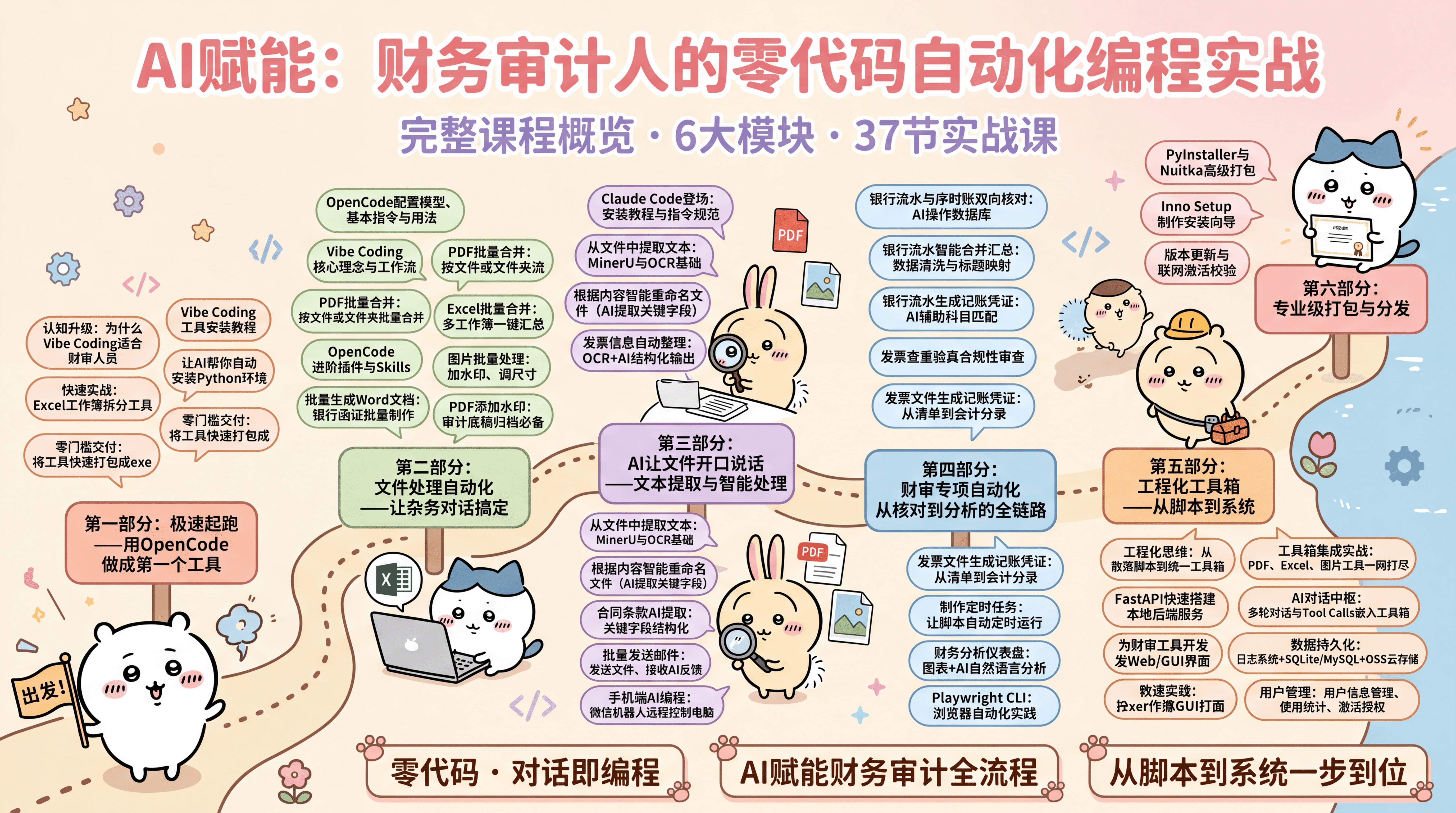 人人都是合伙人:财审人的零基础AI编程实战